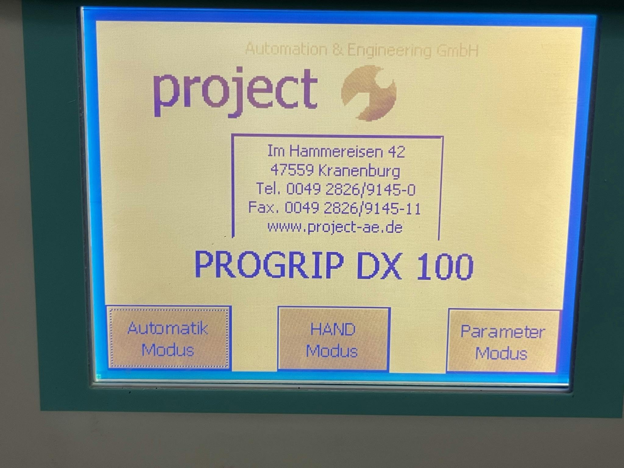 Dettaglio del progetto A & E Progrip DX100