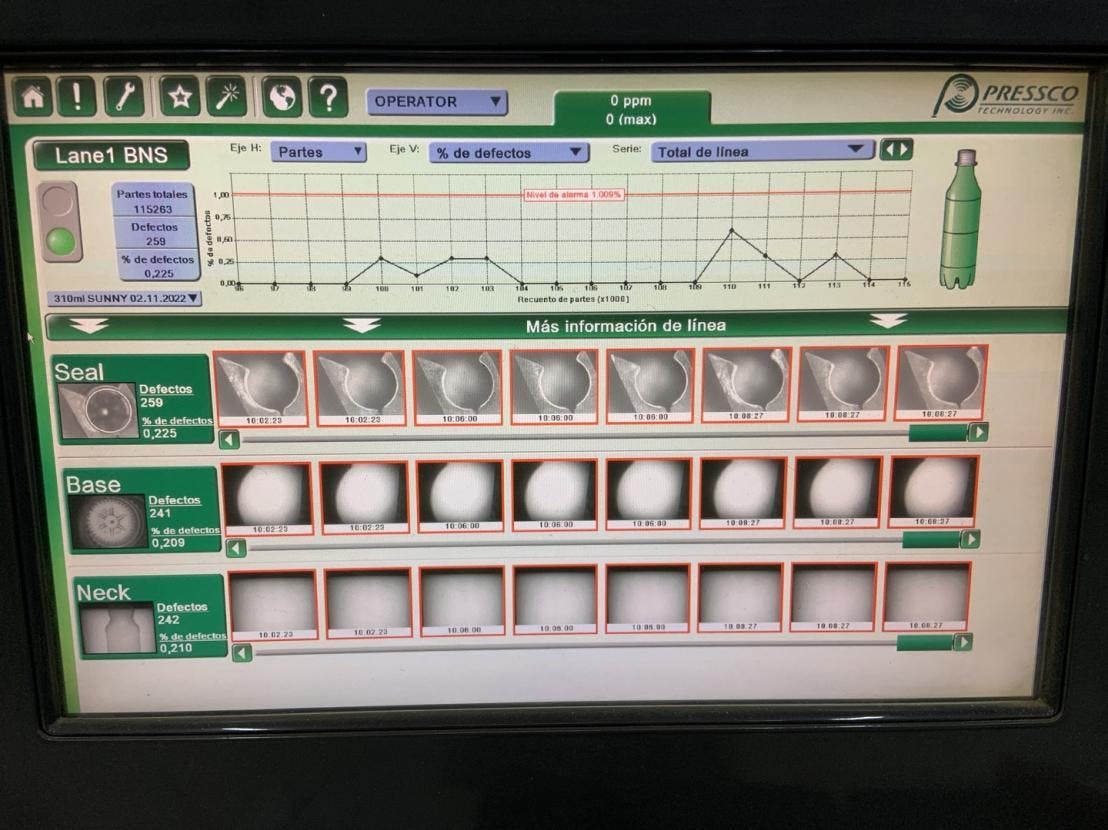 Unità di controllo of SIDEL SBO 20 Universal Eco2 